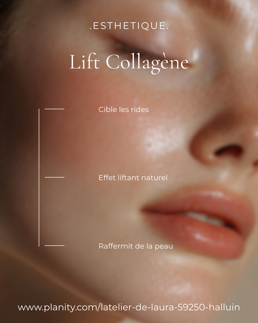 Soin Lift Collagène 2 zones (1 h)